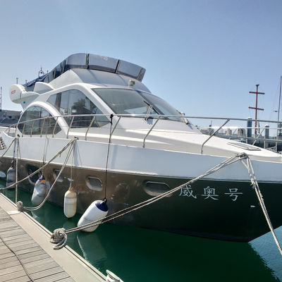 17.2m Yachts Luxury Fiberglass Alloy Fishing Boat Big Luxury Yacht Prices