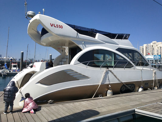 17.2m Yachts Luxury Fiberglass Alloy Fishing Boat Big Luxury Yacht Prices