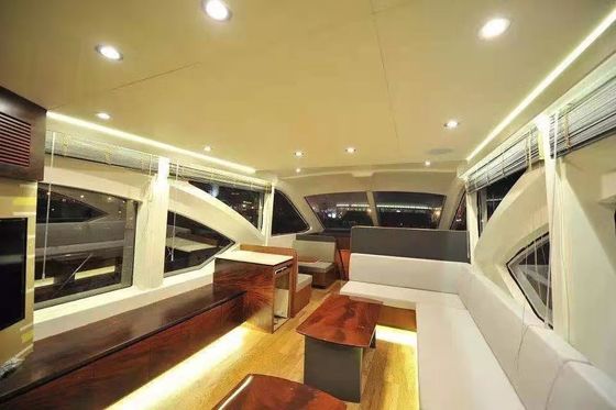 17.2m Yachts Luxury Fiberglass Alloy Fishing Boat Big Luxury Yacht Prices