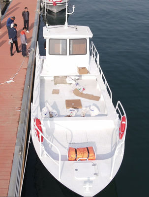 11m Aluminum Cargo Boat Work Barge Landing boat