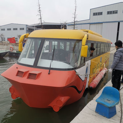 12m FRP Amphibious Bus Boat Yacht for Commercial Sightseeing for Sell