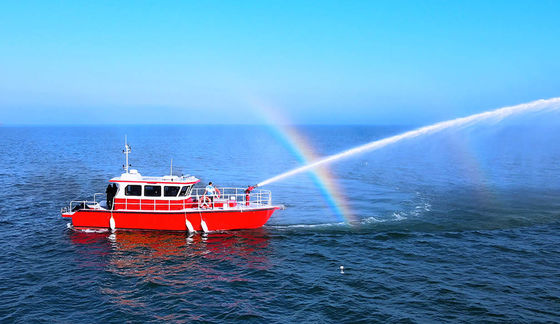 13.25M/43.47FT High Quality Aluminum Fire Boat