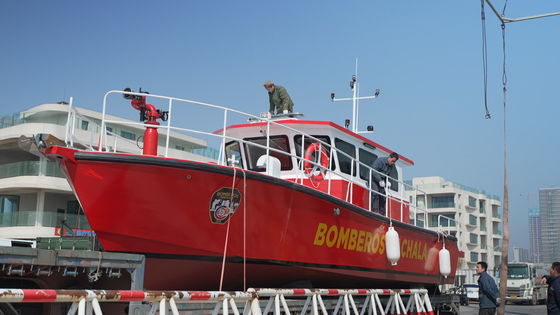 13.25M/43.47FT High Quality Aluminum Fire Boat