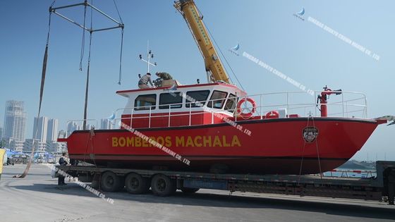 13.25M/43.47FT High Quality Aluminum Fire Boat
