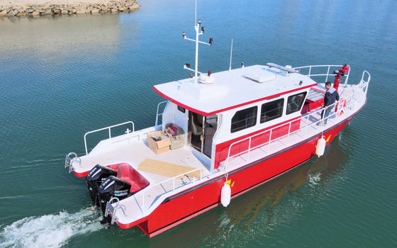 CCS CE Certificated 10.34m Aluminum Work Boat Speed Yacht Manufacturer for Sale