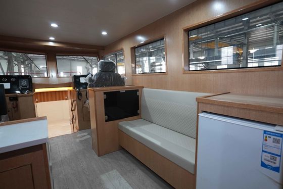 13m New Design Aluminum Commercial Work Boat with Command in the Middle Sale in China