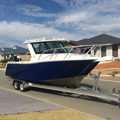 Small Cheap and Customizable Aluminum Fishing Yacht Without Trailer